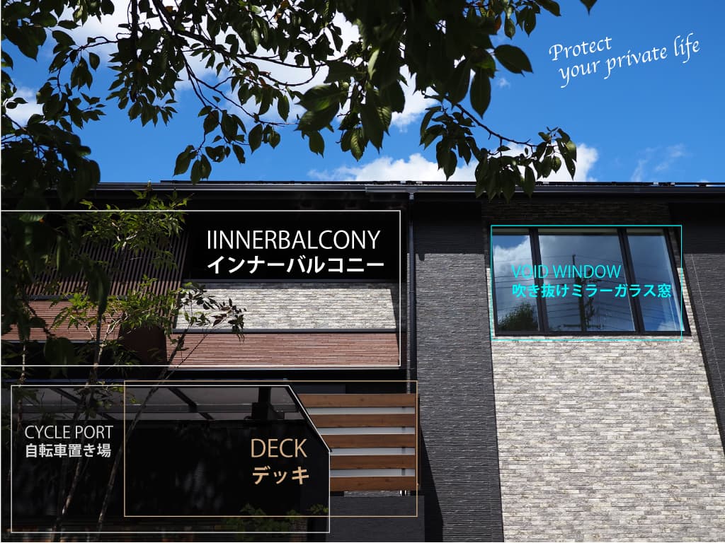 BALCONY - プライベートを守る