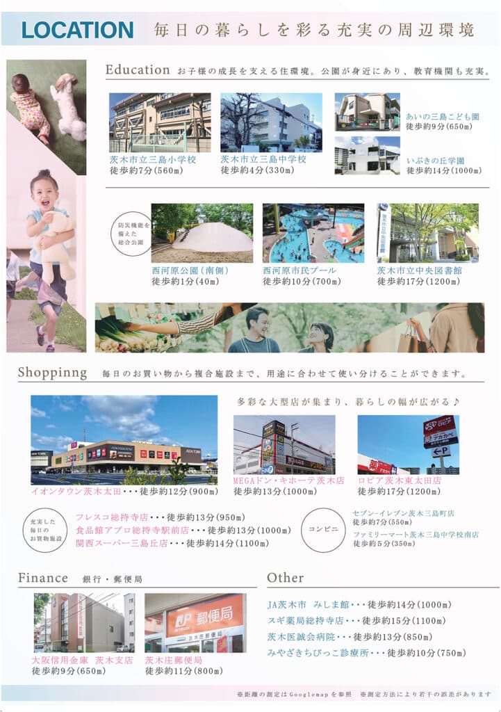 西河原1丁目プロジェクト パンフレット
